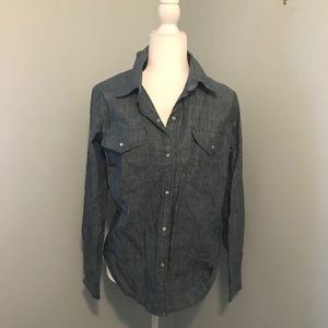 NWT Isabel Marant Etoile Denim Button Down Shirt